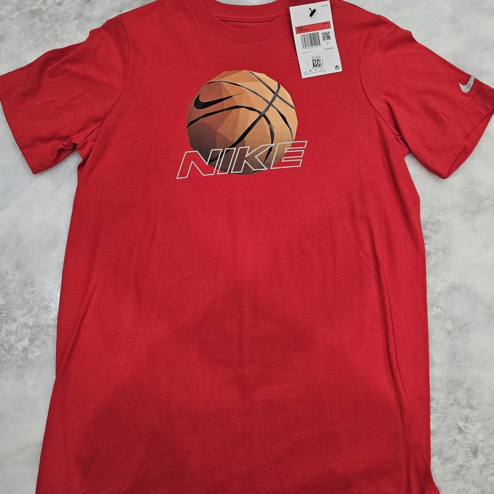 Youth Nike Red Graphic T-Shirt - Size Large